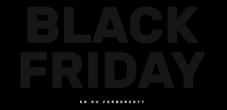 Gjør nettbutikken din klar til Black Friday og Cyber Monday